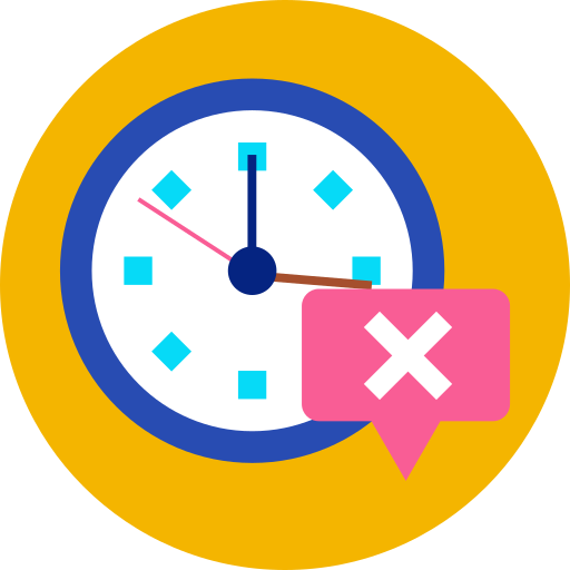 Delay Free Time And Date Icons