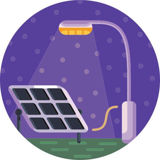 energía renovable icono gratis