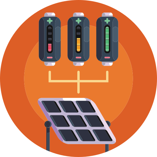 energía renovable icono gratis