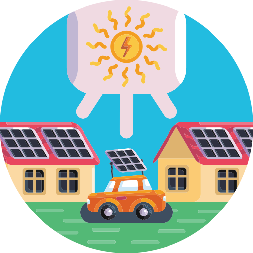 panel solar icono gratis