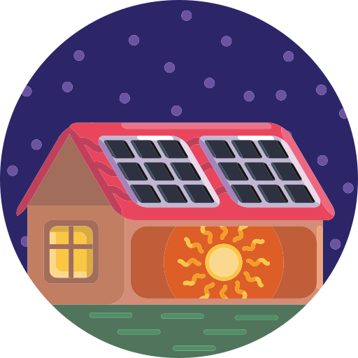 panel solar icono gratis