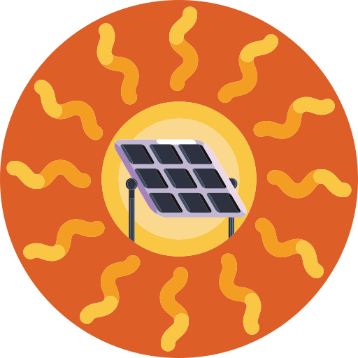 panel solar icono gratis