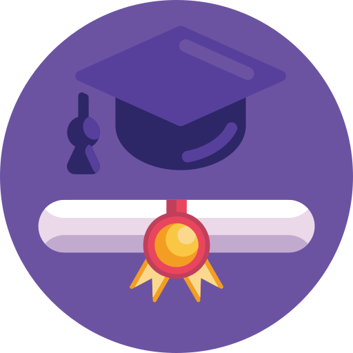 Graduate - Free education icons