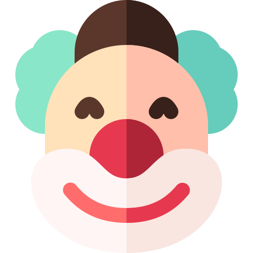 payaso icono gratis