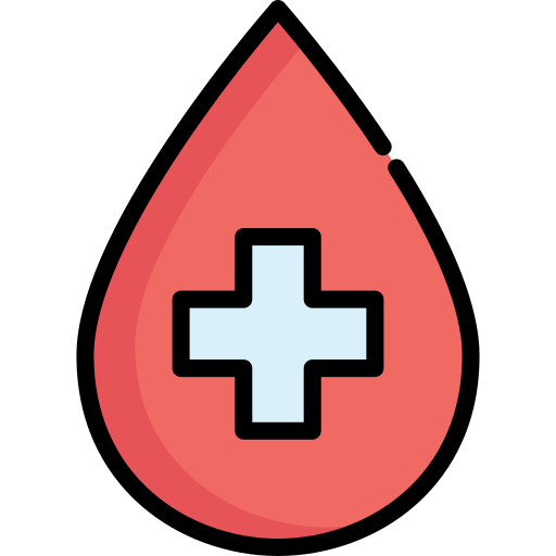 gota de sangre icono gratis