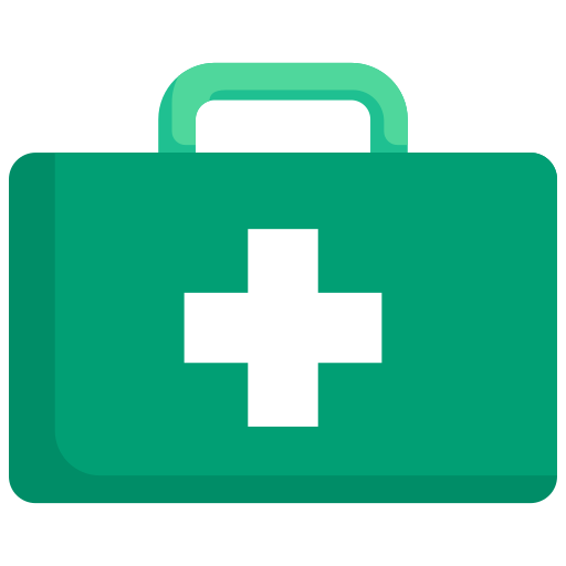 First aid box free icon