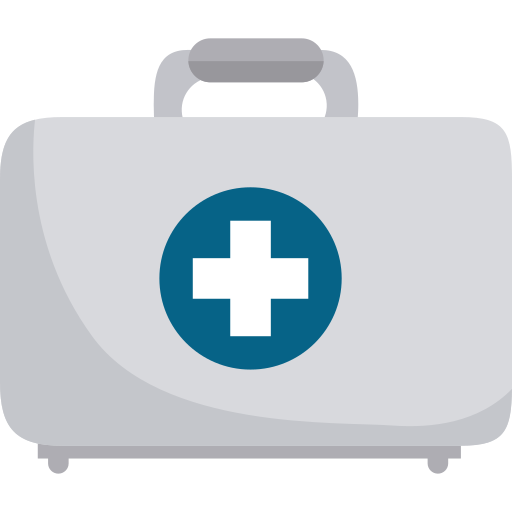 kit medico icono gratis