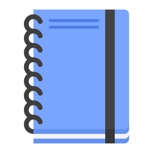 cuaderno icono gratis