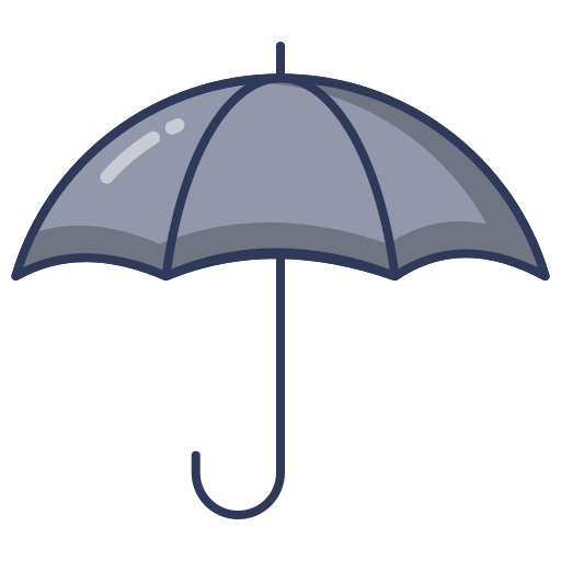 Umbrella Dinosoft Lineal Color icon