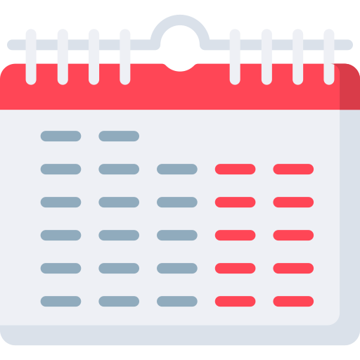 calendario icono gratis