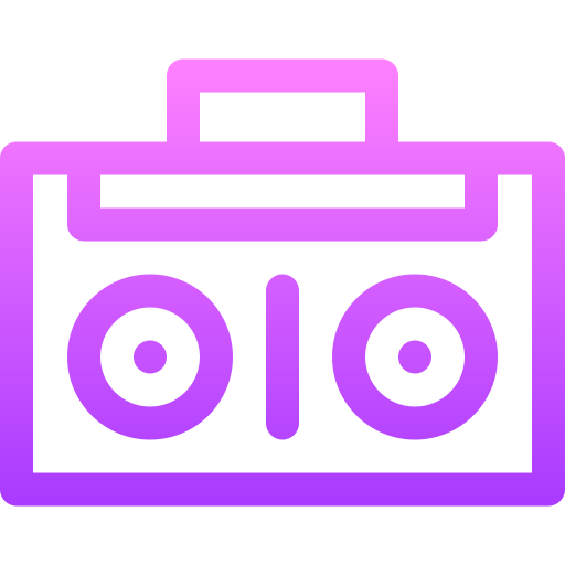 Boombox free icon Boombox free icon