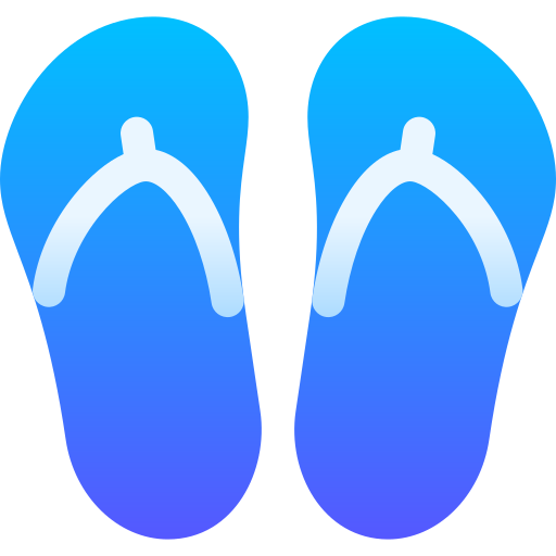 chancletas icono gratis