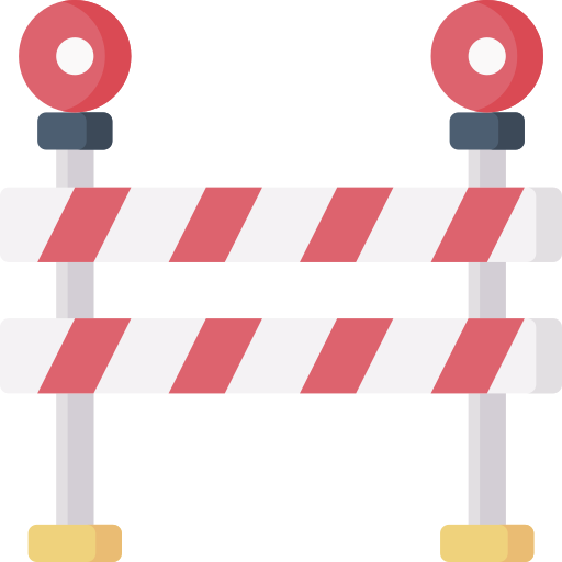 Barrier Special Flat icon