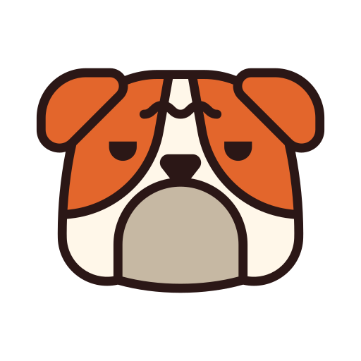 buldog icono gratis