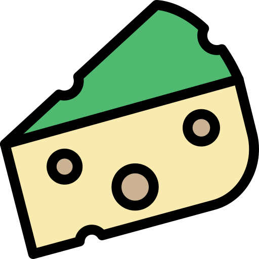 Cheese Generic Outline Color icon