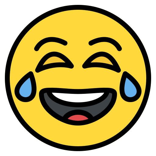 Laugh Generic Outline Color icon