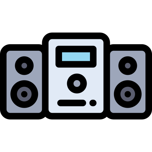 altavoces icono gratis