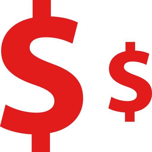Dollar free icon Dollar free icon