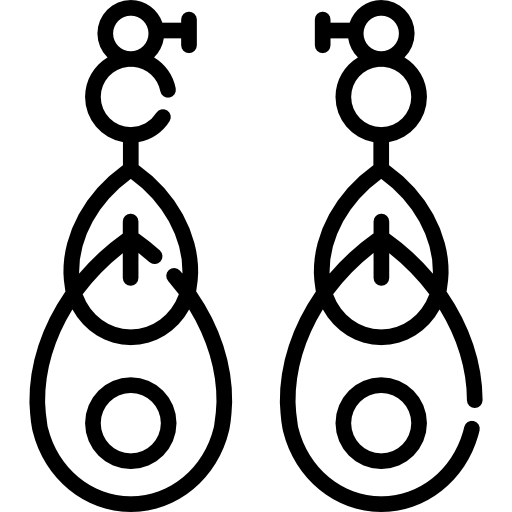 귀걸이 무료 아이콘