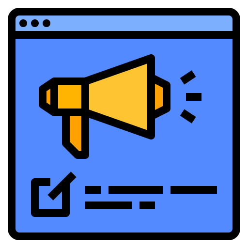 márketing icono gratis