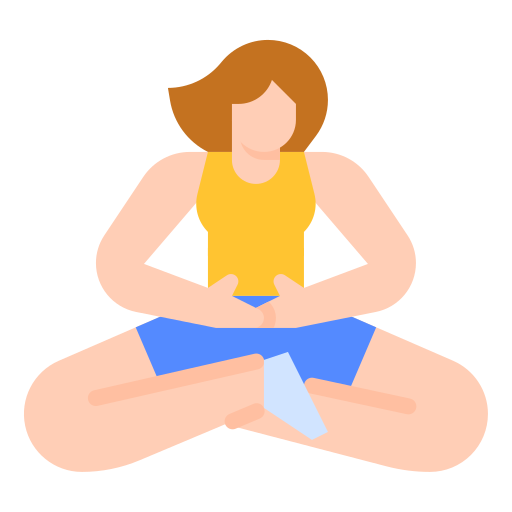 Meditation - free icon