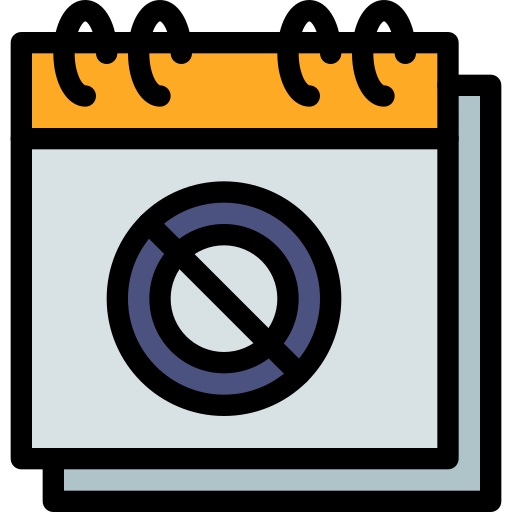 Prohibition Generic Outline Color Icon