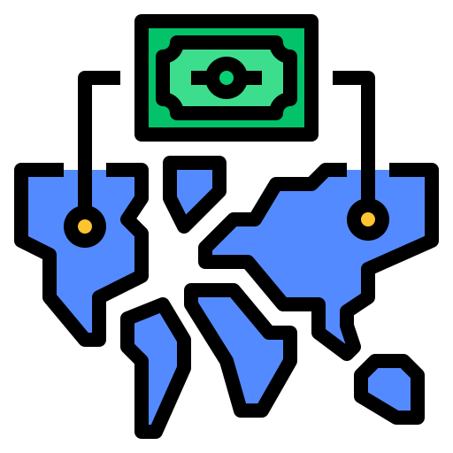 Global economy free icon Global economy free icon
