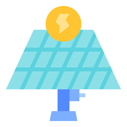 célula solar icono gratis