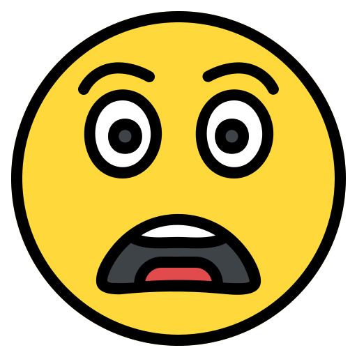 Scared, emoji, face, emotion icon - Download on Iconfinder