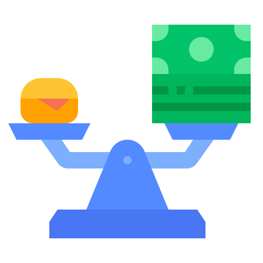 inflación icono gratis