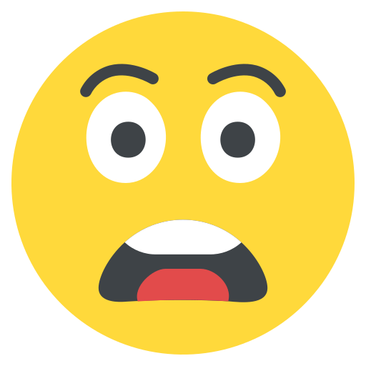 Scared Face, Scared, Expresson, Emoticon PNG and Vector with