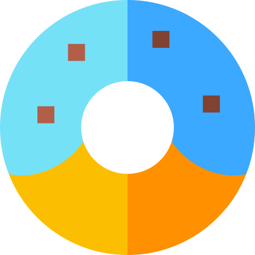 Пончик бесплатно иконка