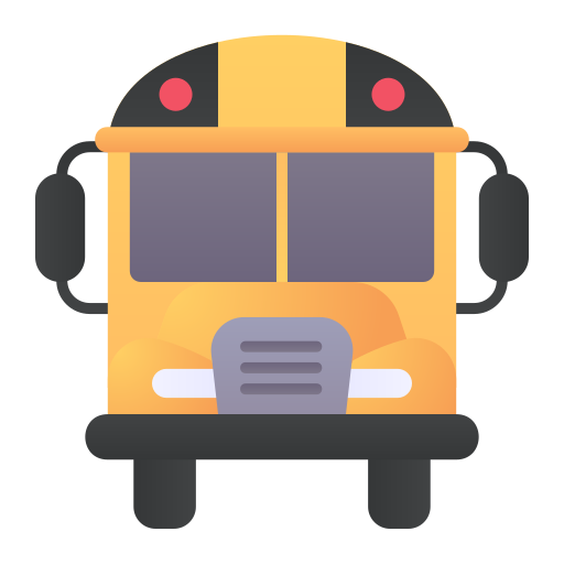 School bus Generic Flat Gradient icon