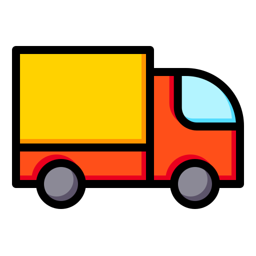 Delivery truck Generic Outline Color icon