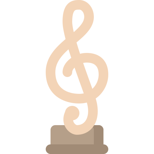 premio de música icono gratis