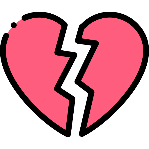 broken heart icon