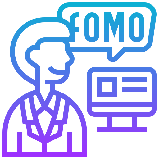 fomo icono gratis