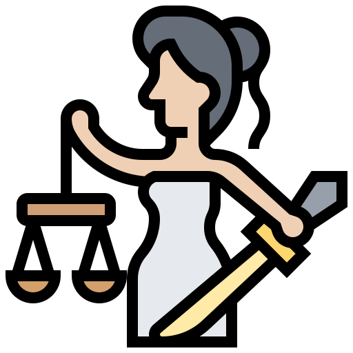 justicia icono gratis