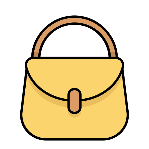 Handbag Generic Outline Color icon