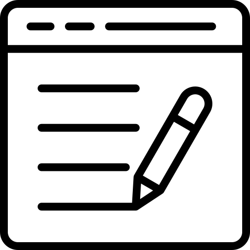Blog free icon