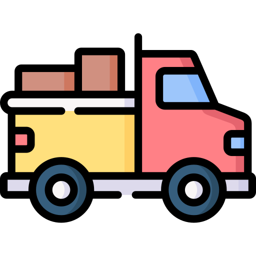 Pick up truck - Free transport icons