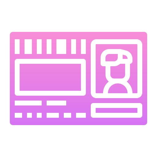 tarjeta de identificación icono gratis
