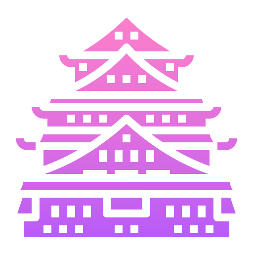 오사카 성 무료 아이콘