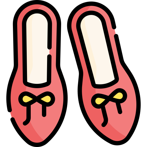 Ballet shoes - free icon