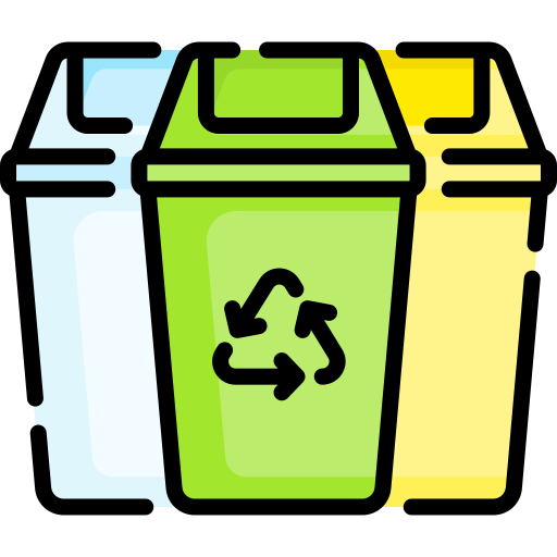 papelera de reciclaje icono gratis