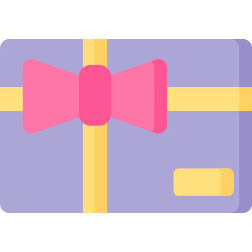 Gift card Special Flat icon