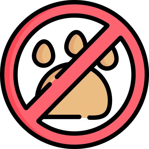 no animales icono gratis