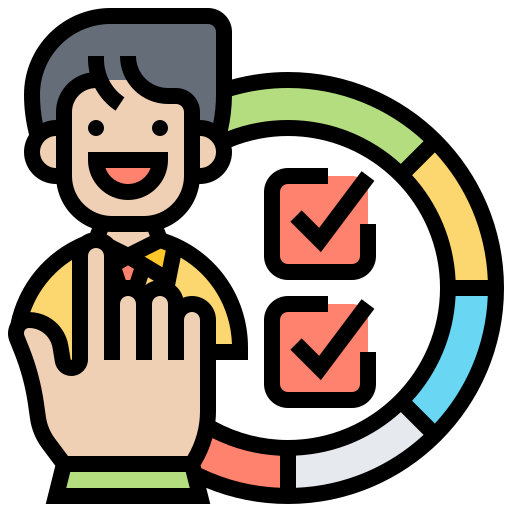 Customer satisfaction free icon