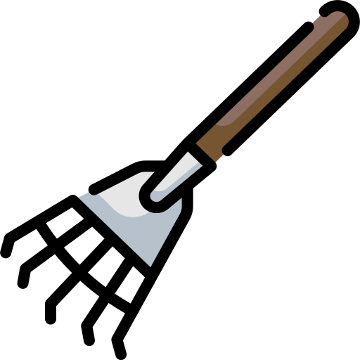 Rake Generic Outline Color icon