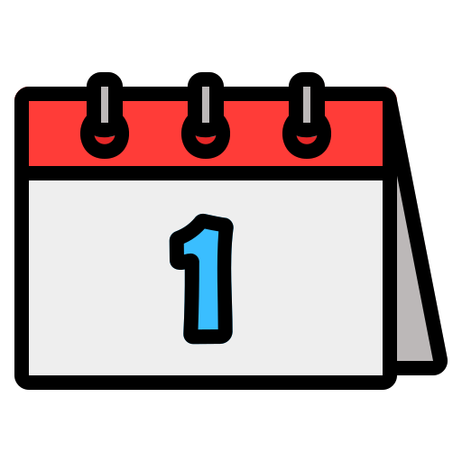 Calendar Generic Outline Color icon